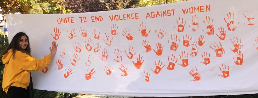 Campus Unites to Help End Violence Against Women